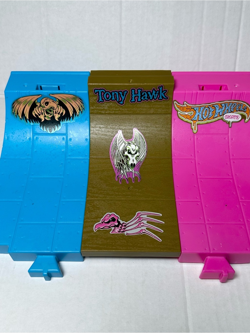 Hot Wheels Tony Hawk HQ Skatepark Tech Deck Colorful 2022 REPLACEMENT RAMPS